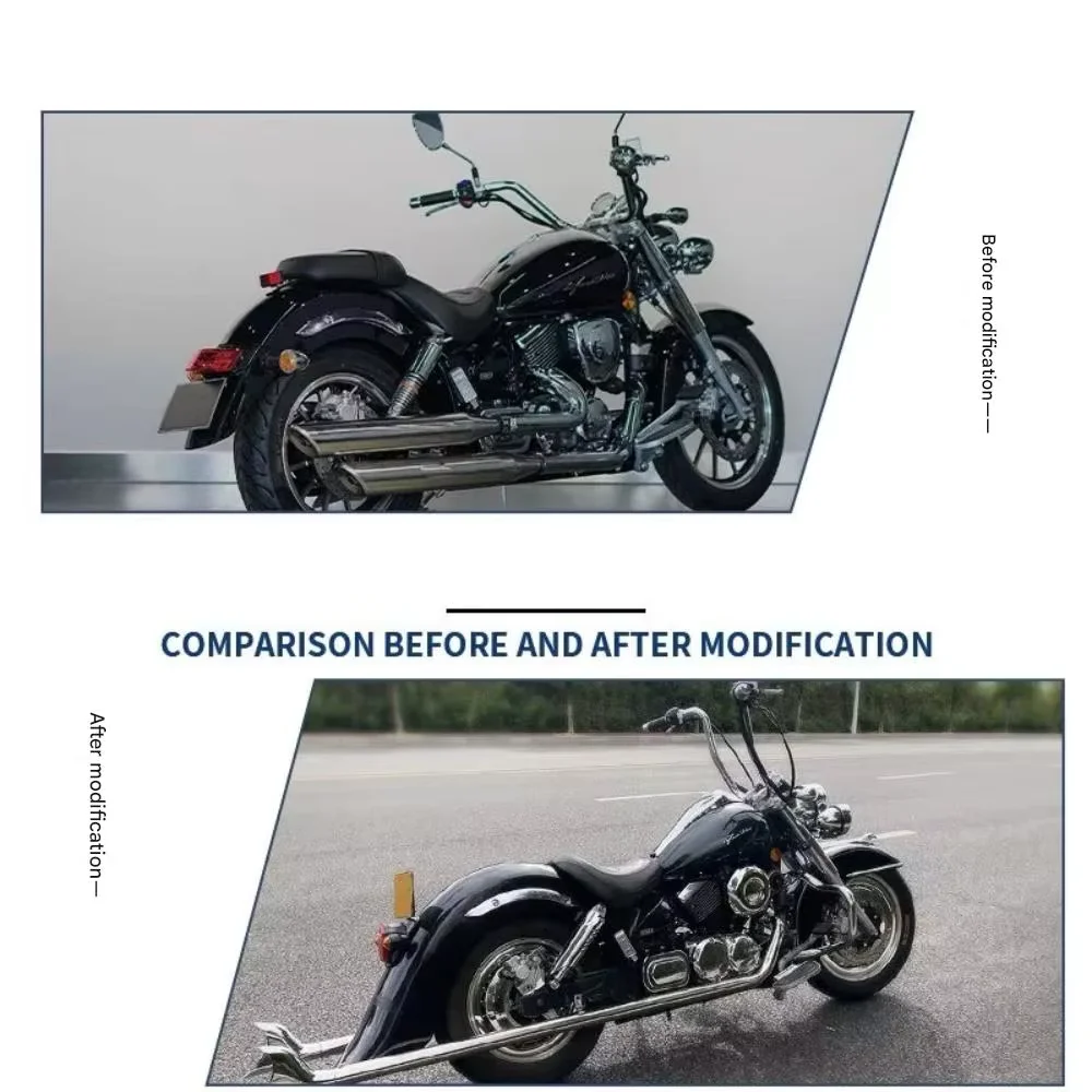 【Good quality】For Jonway V16 modified Niwa Harley gang taillights, headlights, taillights, license plate holder decoration