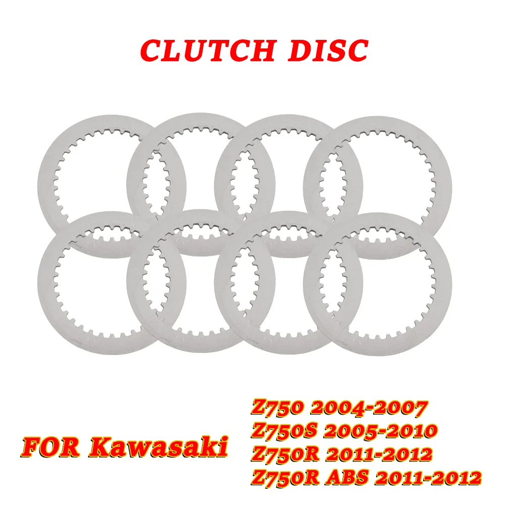 

For Kawasaki Z750 Z750S Z750R ABS Z 750 S R ABS Motorcycle Accessories Clutch Friction Steel Plates Kit