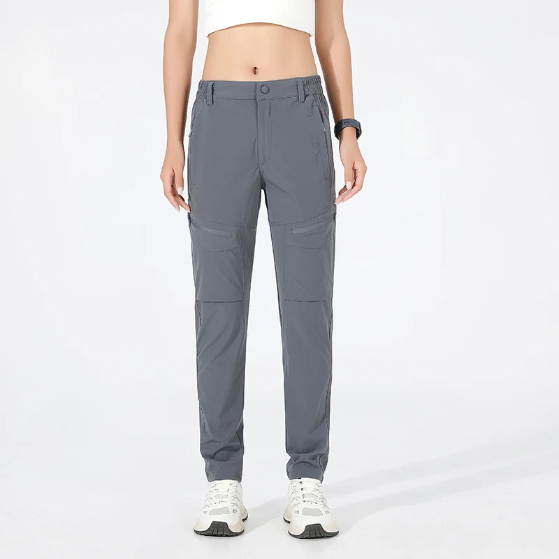 

Women's Spring Summer Waterproof Lightweight Hiking Pants Ripstop Quick Dry Cargo Trousers Outdoor Trekking Hard-Wearing Pants