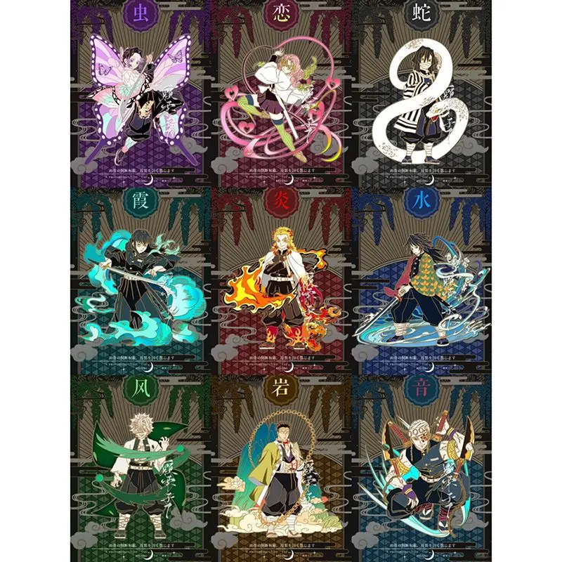 

Demon Slayer: Kimetsu No Yaiba акриловая фигурка-подставка Kochou Shinobu Rengoku Kyoujuro аниме периферийные устройства мультфильм настольное украшение