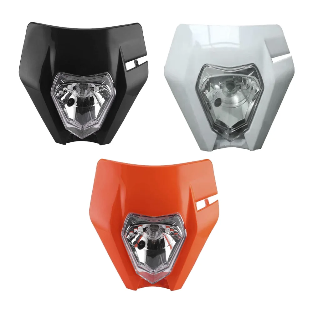 

H4 Motorcycle Headlight Headlamp Head Light Universal Head Light for KTM Enduro Superbike Dirt Bike