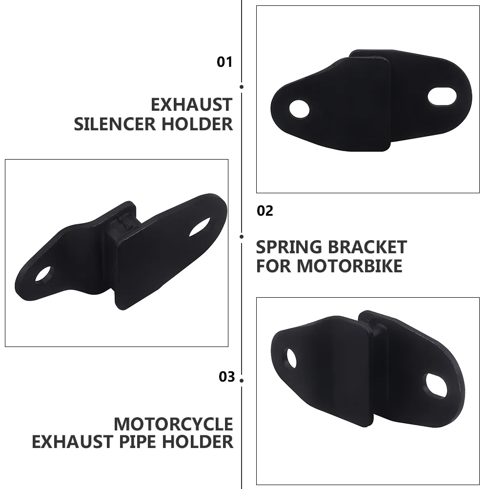 

Exhaust Pipe Muffler Bracket Aluminium Alloy Motorcycle Mount Holder Spring Support Rack For Cylinder Head Cover