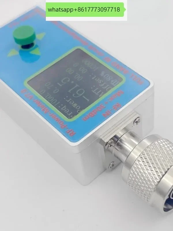 N-type RF power meter V7 10GHz TYPE-C communication data export power detector serial communication