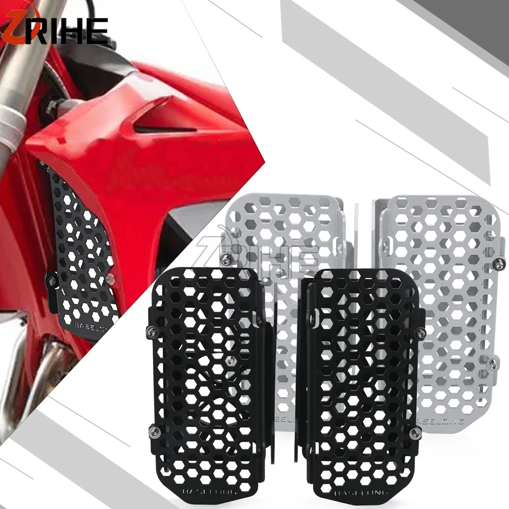 

2025 2026 For GasGas 2T/4T 2021 2022 2023 2024 For EXC XC XCW TPI 2T/4T 2020 CNC Aluminum Radiator Grille Guard Protector Cover