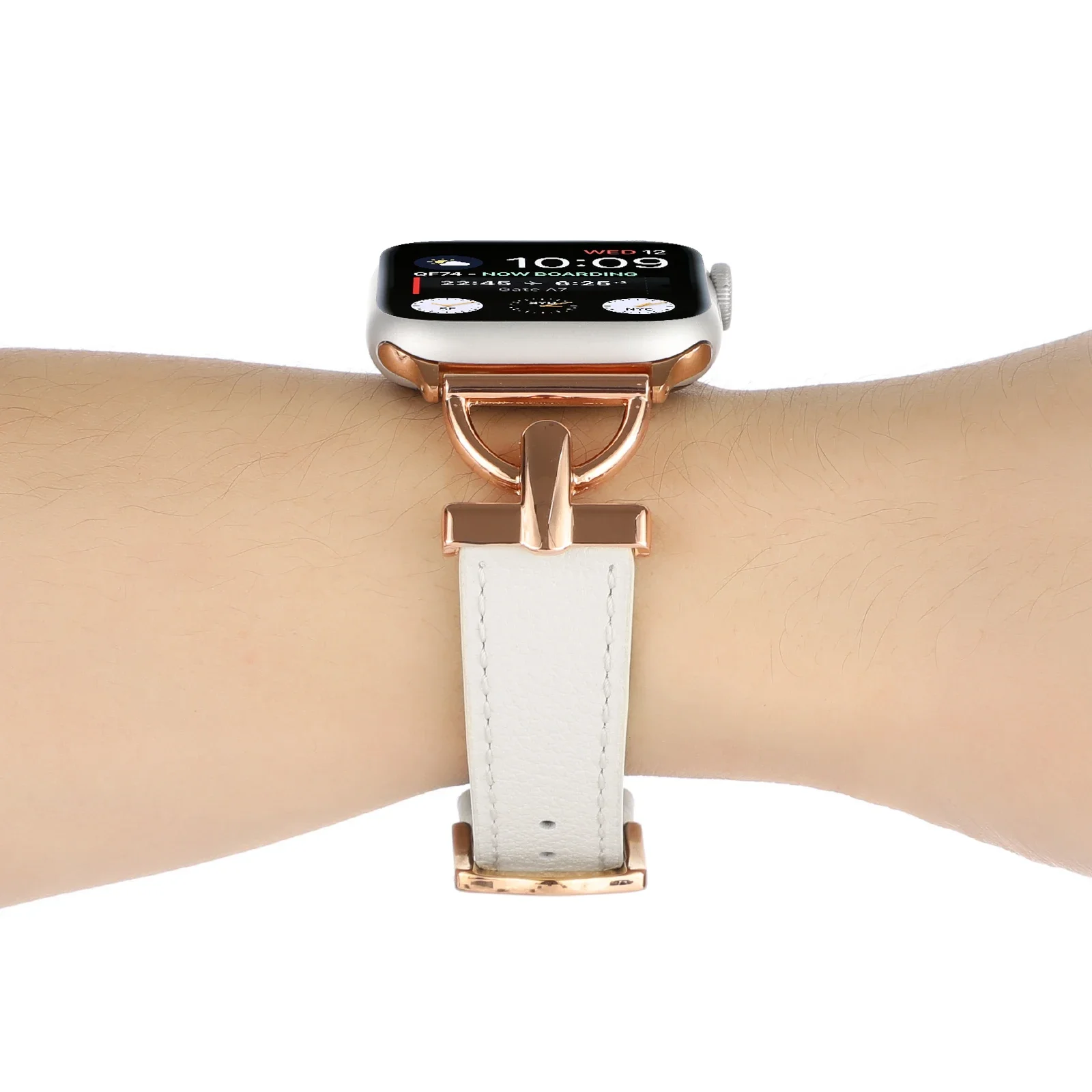 D 버클 가죽 레저 스포츠 애플 워치 밴드, 49mm, 45mm, 40mm, 41mm, 애플 워치 시리즈 울트라 Se 8, 7, 6, 5, 4, 3, 2/1 용, 1 개