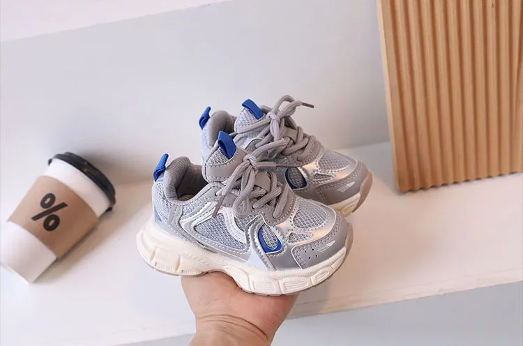 Unisex Kinderschuhe Kinder-Sneaker Baby Jungen Sneaker Mädchen Schuhe Klobige Sport-Tennisschuhe Lässige Flache Schuhe Kinder Kleinkind Fußbekleidung Herbst – Detail 8
