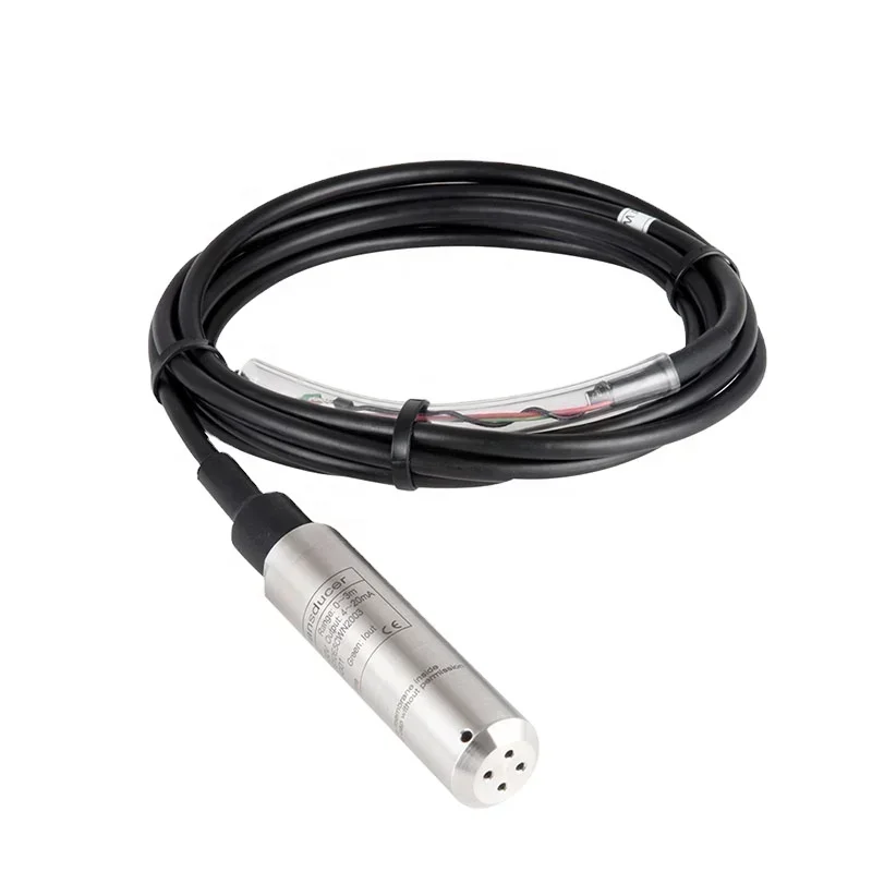 Exquisite 0-500m Submersible 4-20ma Deep Well Hydrostatic Submersible Level Transmitter Level Probe