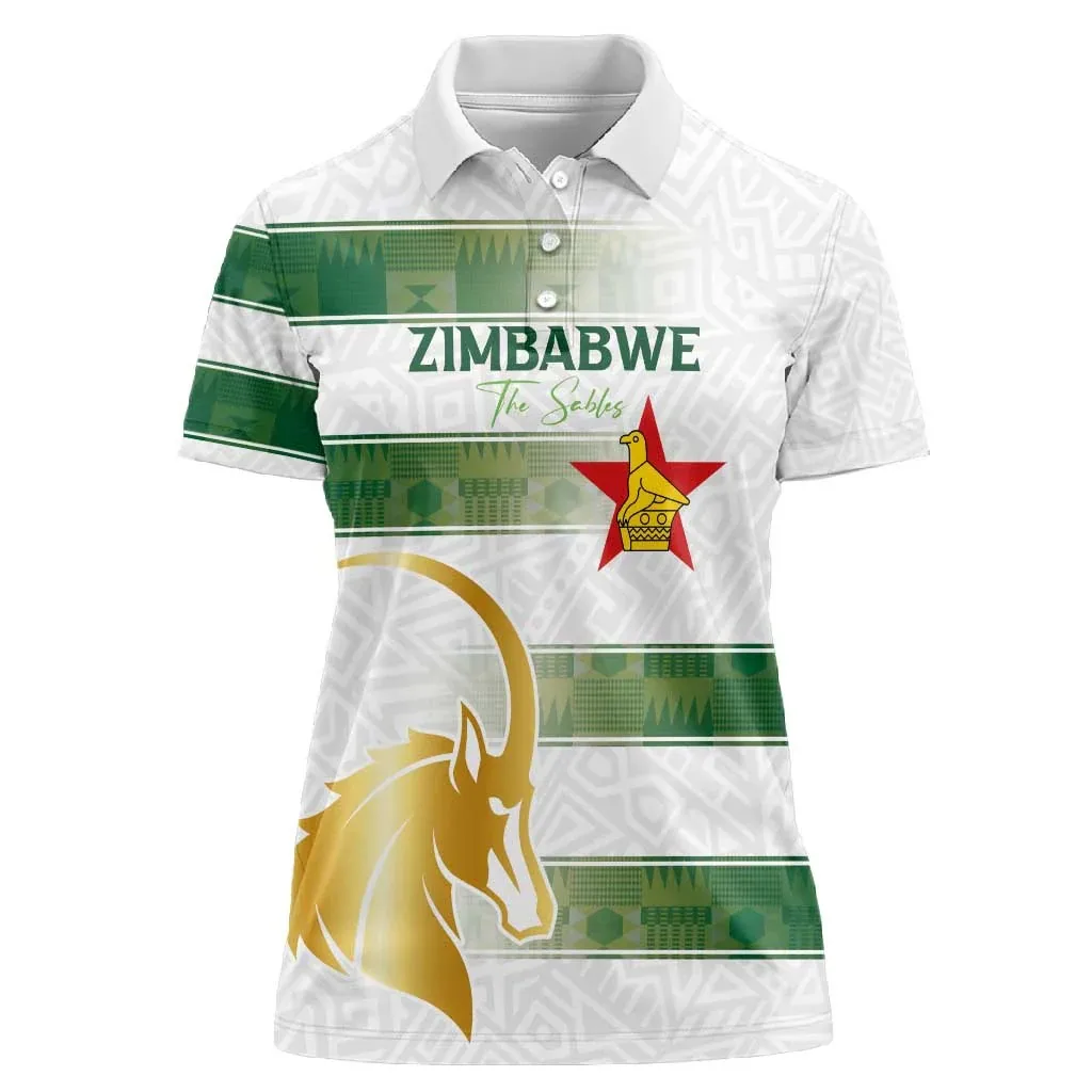 Sommerliche Street-Fashion-Oberteil: Traditionelles Simbabweisches Damen-Poloshirt mit Ethnischem Muster und Kurzen Ärmeln, Lässiges T-Shirt – Detail 10