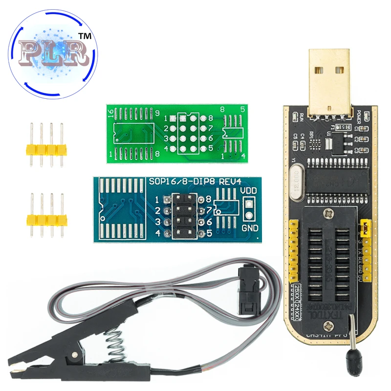 USB-программатор CH340 CH340G CH341 CH341A 24 25 Series EEPROM с программным обеспечением и Драйвером