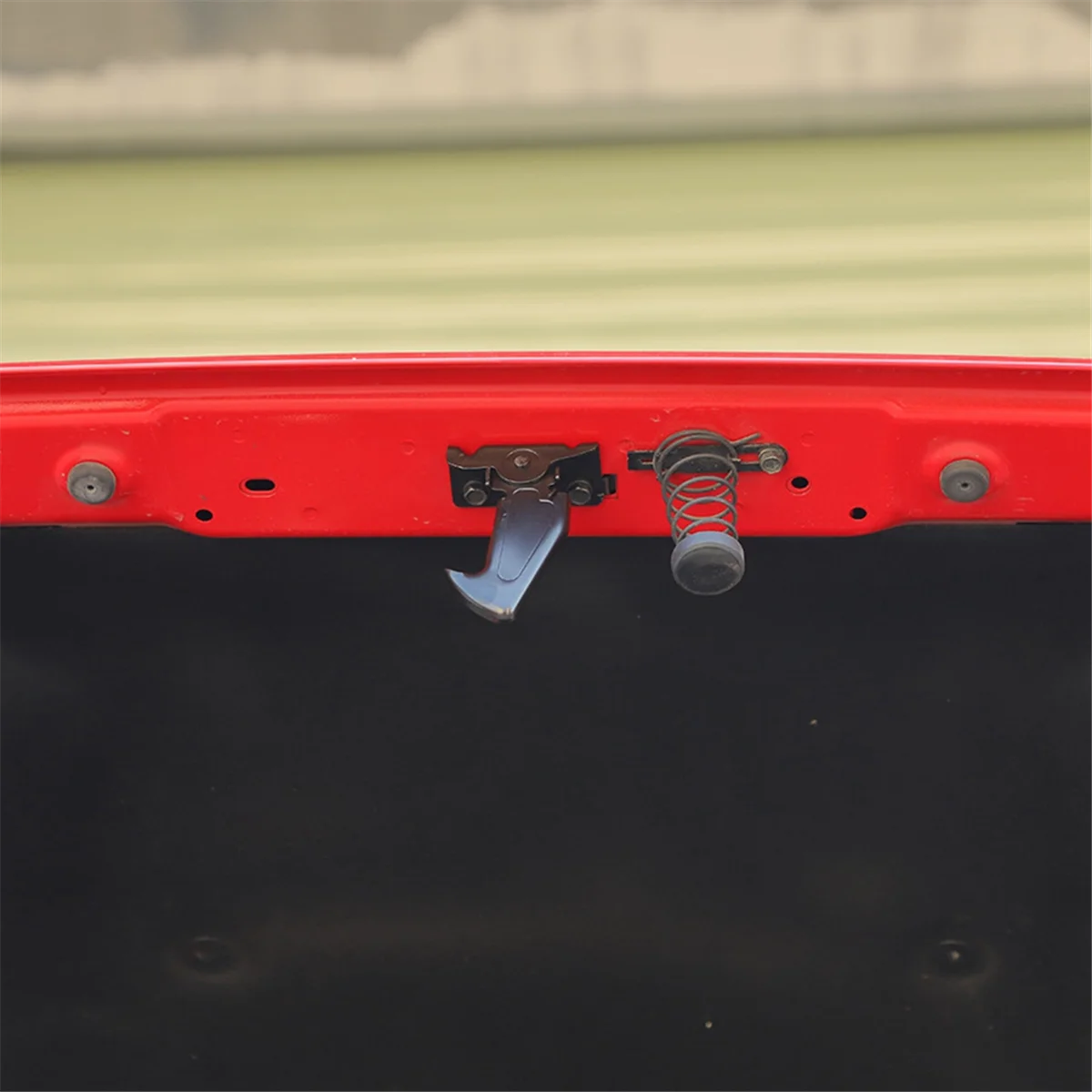 T45C_Hood Safety Catch Latch Front Hood Safety Lock Hook for Jeep Wrangler JL Gladiator JT 2018-2024 Accessories