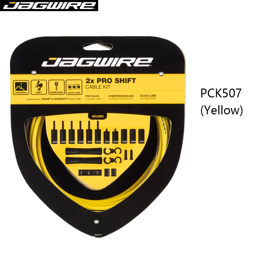 JAGWIRE 2X Pro Shift Kit Hochpräzises Schleifen Edelstahl Mountainbike Schaltleitung Rennrad Übertragungsleitung – Detail 13
