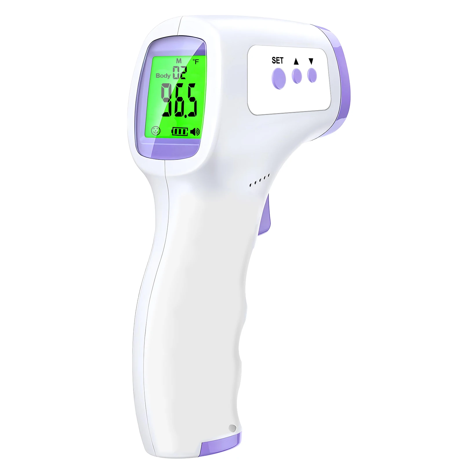 Non-Contact IR Thermometer Fast measure Light or portable Fingertip medical equipment SpO2 PR monitoring oximeter