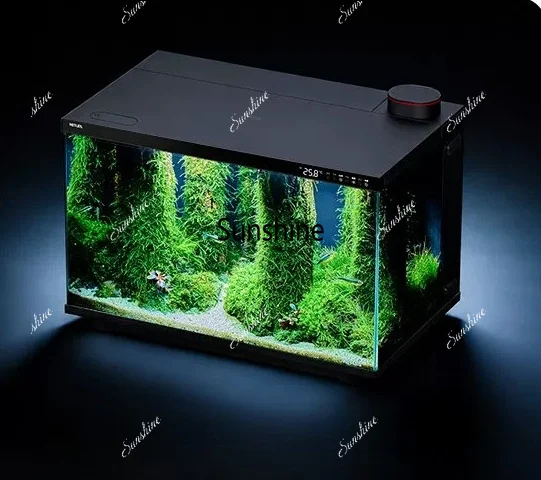Remote intelligent control automatic feeding integrated self-circulation ecological desktop fish tank