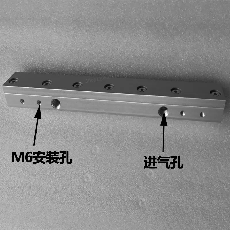 For Aluminum Alloy Air Knife Super Compressed Air Industrial Nozzle High Pressure Water Blowing Dust Removal Air Blowing Knife