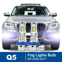 2pcs Led Car Fog Lamp For Audi Q5 8R 2008-2010 2011 2012 2013 2014 2015 2016 2017 Front Fog Light Bulb Car Accessories Canbus