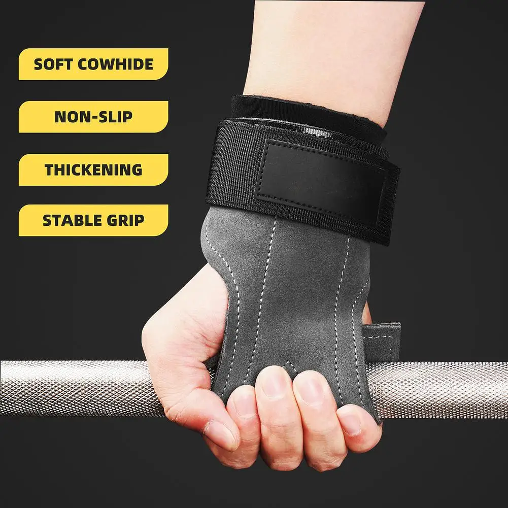 Anti-slip Power Lifting Straps Strength Training Wrist Guard Equipment Fitness Weightlifting Booster Belt