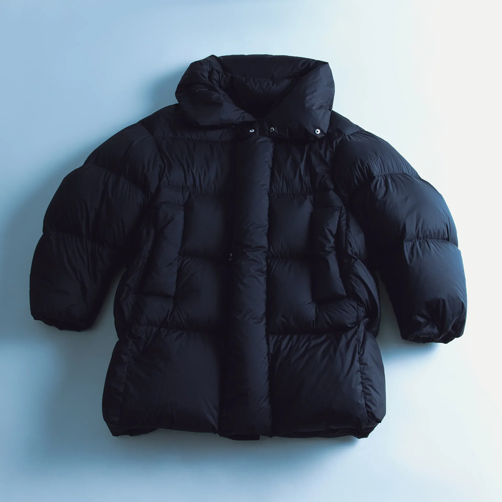 سترة خفيفة للغاية للرجال والنساء أنماط فضفاضة طويلة الأكمام بدوره إلى أسفل طوق منتصف طول نمط الشارع الموضة العصرية #4