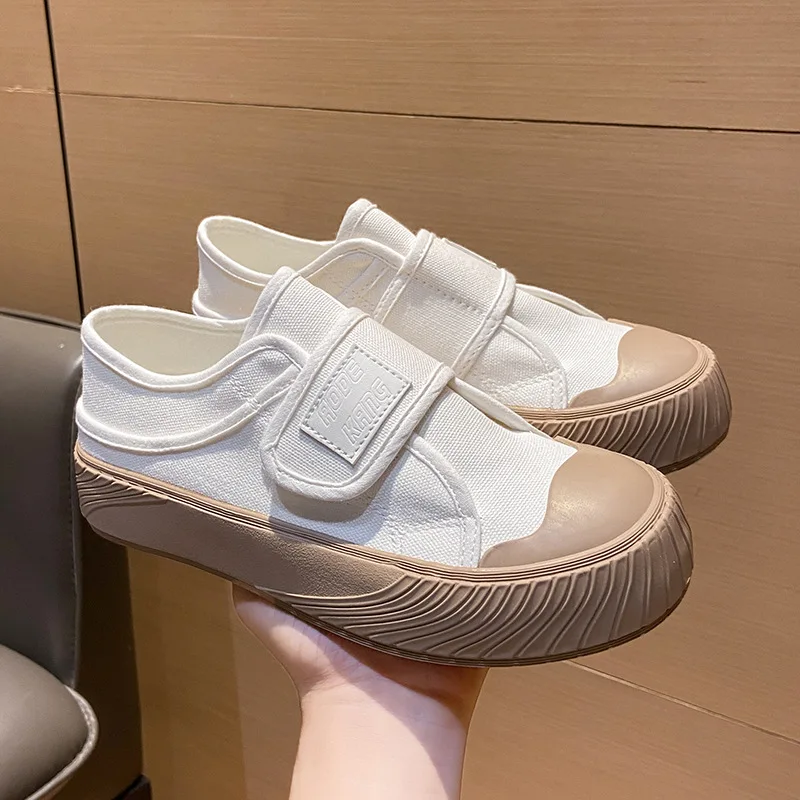 

Spring/Autumn Breathable Canvas Shoes Women's New Korean Version of Board Shoes Women's Fashion Casual Shoes Women Sneakers