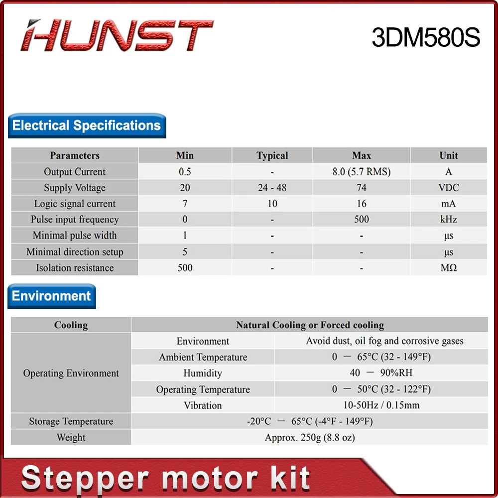 Imagem -05 - Leadshine Stepper Motor Driver Kit Fase 573s Series Mais 3dm580s Cnc Router Gravação Fresadora