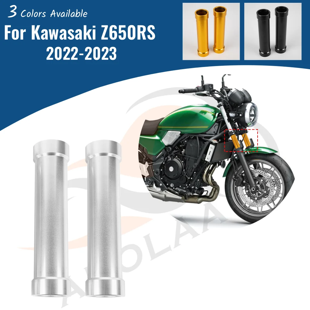 

For Kawasaki Z650RS 2021-2024 Front Fork Boot Tube Slider Cover Motorcycle Shock Absorbers Cover Gaiters Z 650 Z650 RS Parts