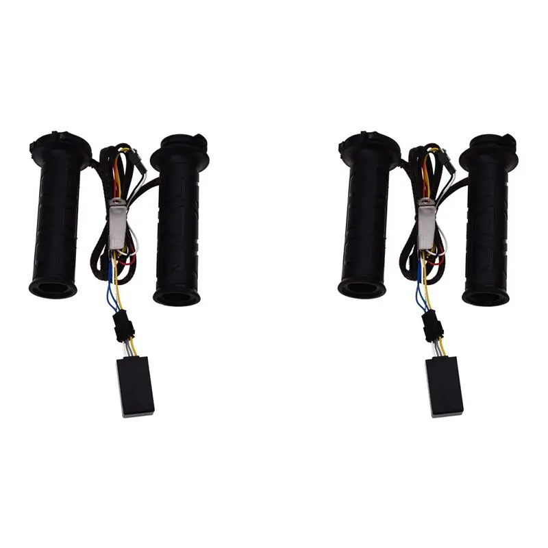 

2X Adjustable Motorcycle Heated Grips For Motorbike/Bike Handlebar Hot/Warm Hands