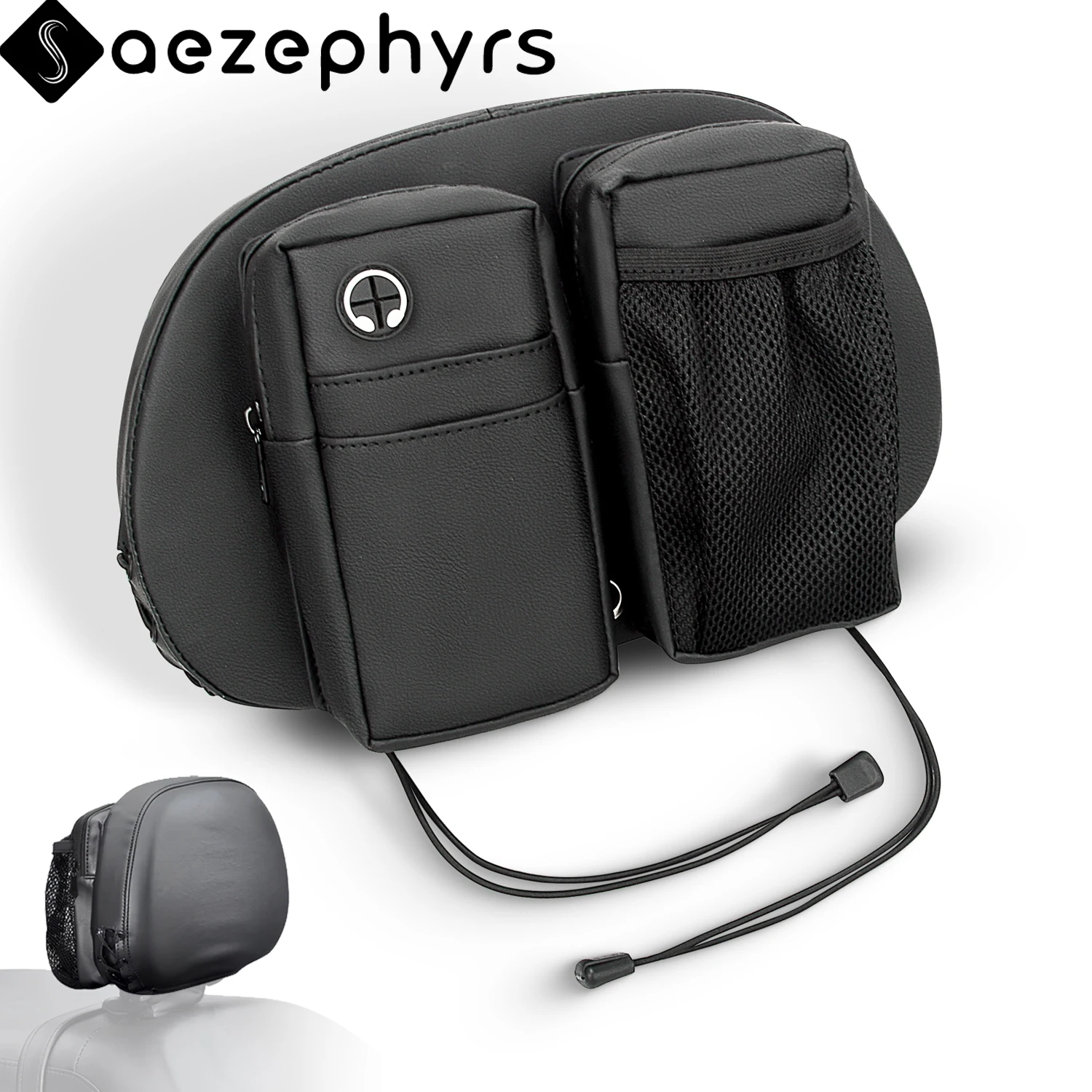 Motorrad-Rückenlehnen-Tour-Pack-Sitz-Organizer-Tasche für Harley Touring Softail Sportster Iron 1200 883 CVO Dyna Fat Boy Road King Street Glide Electra Glide Street Bob 114 Low Rider Forty-Eight