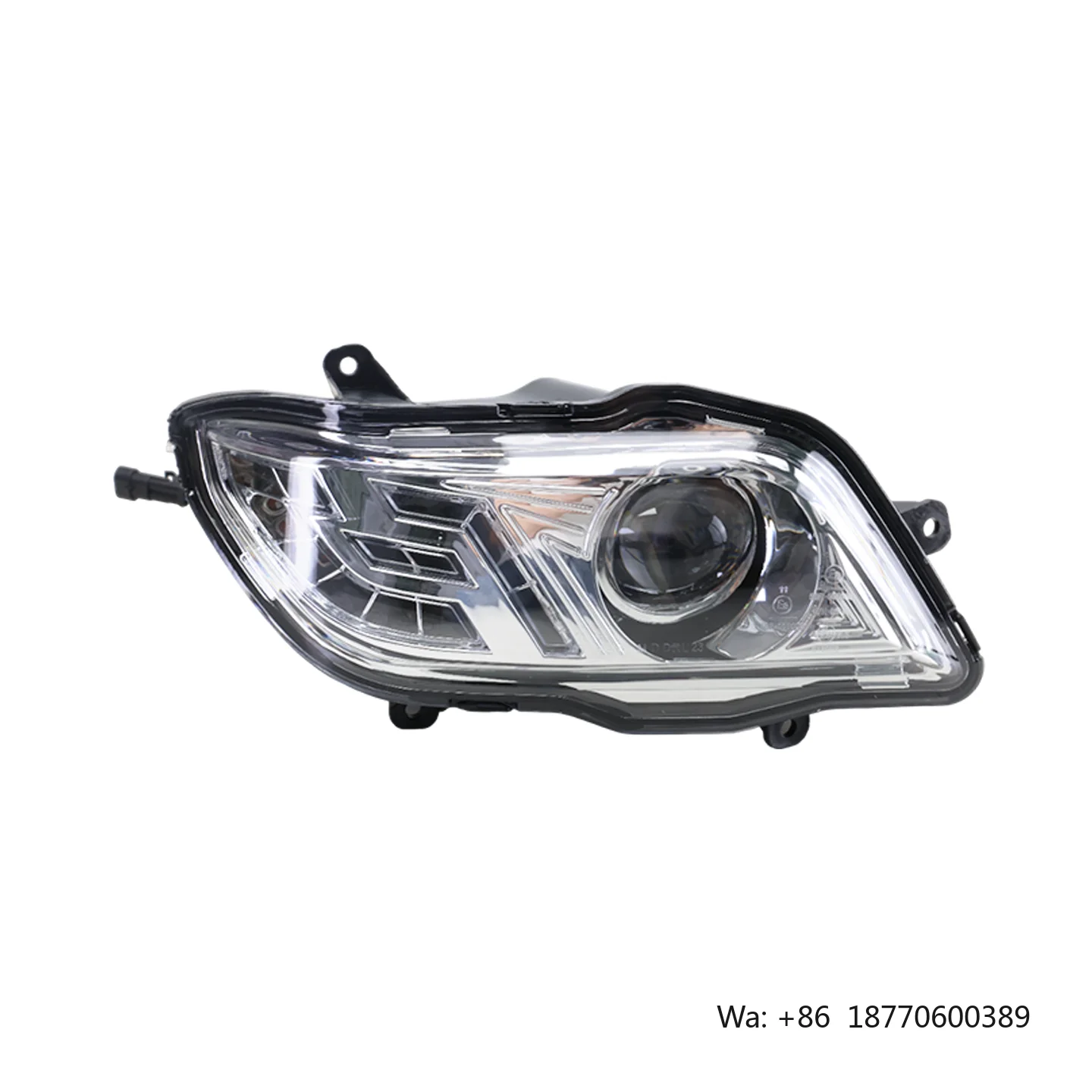 LED Golf Cart Headlight Assembly for Bintelli Beyond Parts, EXCAR Front Head Lights OEM 4.04.14.01.003 4.04.14.01.002