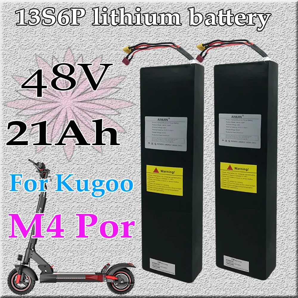 

For Kugoo M4/M4Pro/Max Speed 48V Battery 21000mAh 18650 13S6P battery pack scooter with BMS