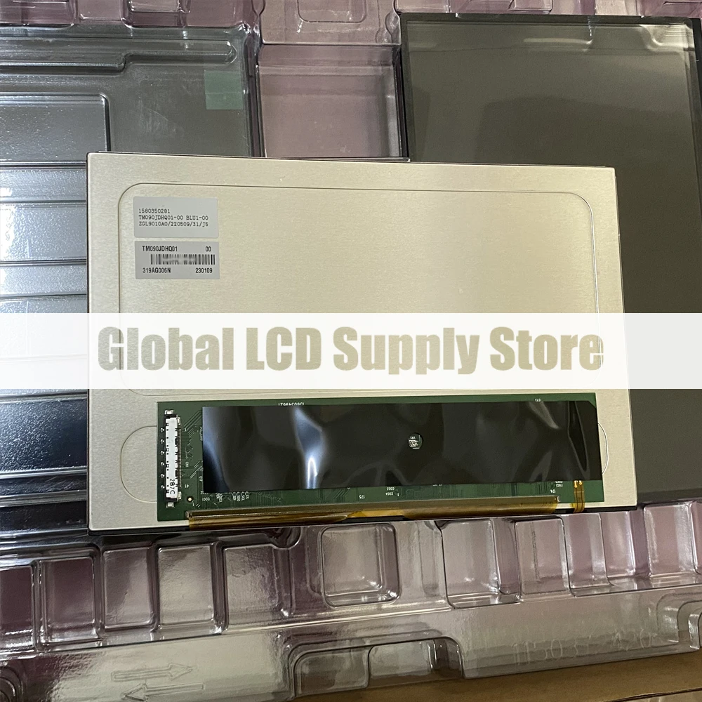 TM090JDHQ01-00 9.0 Inch 1280*800 LCD Screen Display Panel Replacement for Industrial Control Tablet Car Navigation Display
