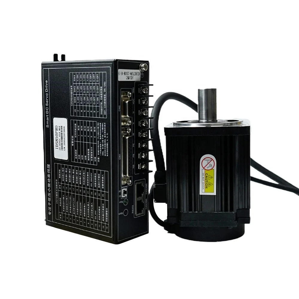 

Низковольтный двигатель, 48 В, 750 Вт, 2,4 Нм, 80 мм, бесщеточный серводвигатель постоянного тока с сервоприводом