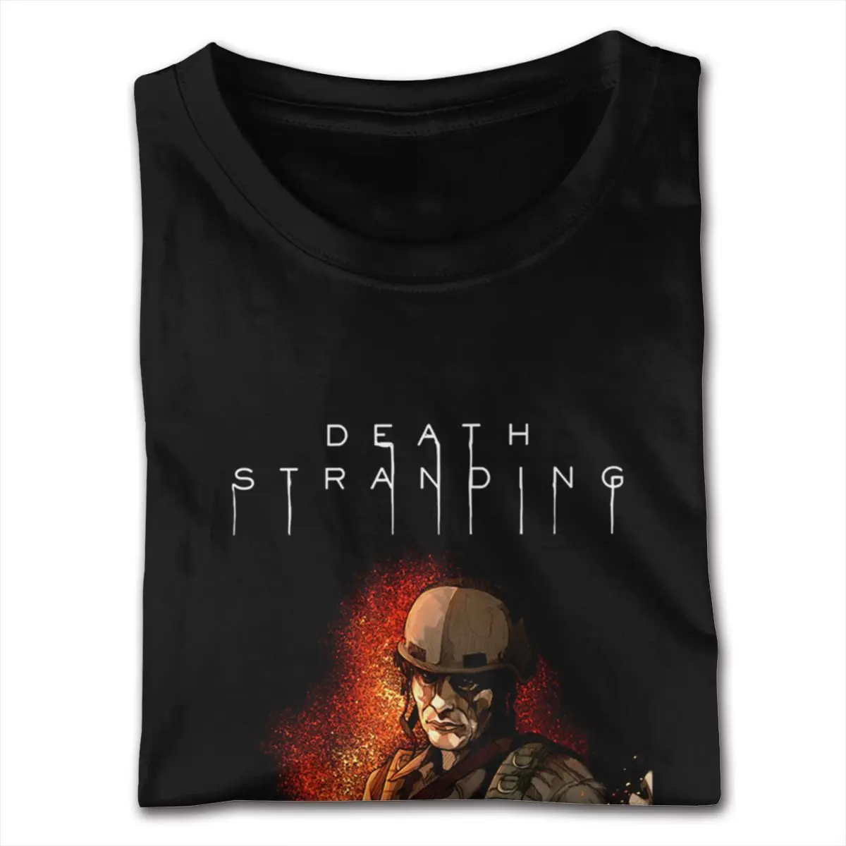 Kojima Death Art Stranding Game For Fans Photo Tee Shirt XXXL Boy Graphic Shirts