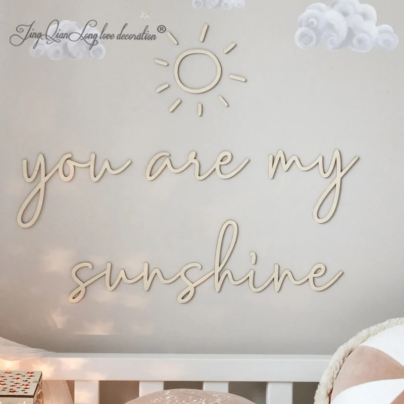 Custom  You are my sunshine wa - огляд і ціна Baby Nursery You Are My Sunshine
