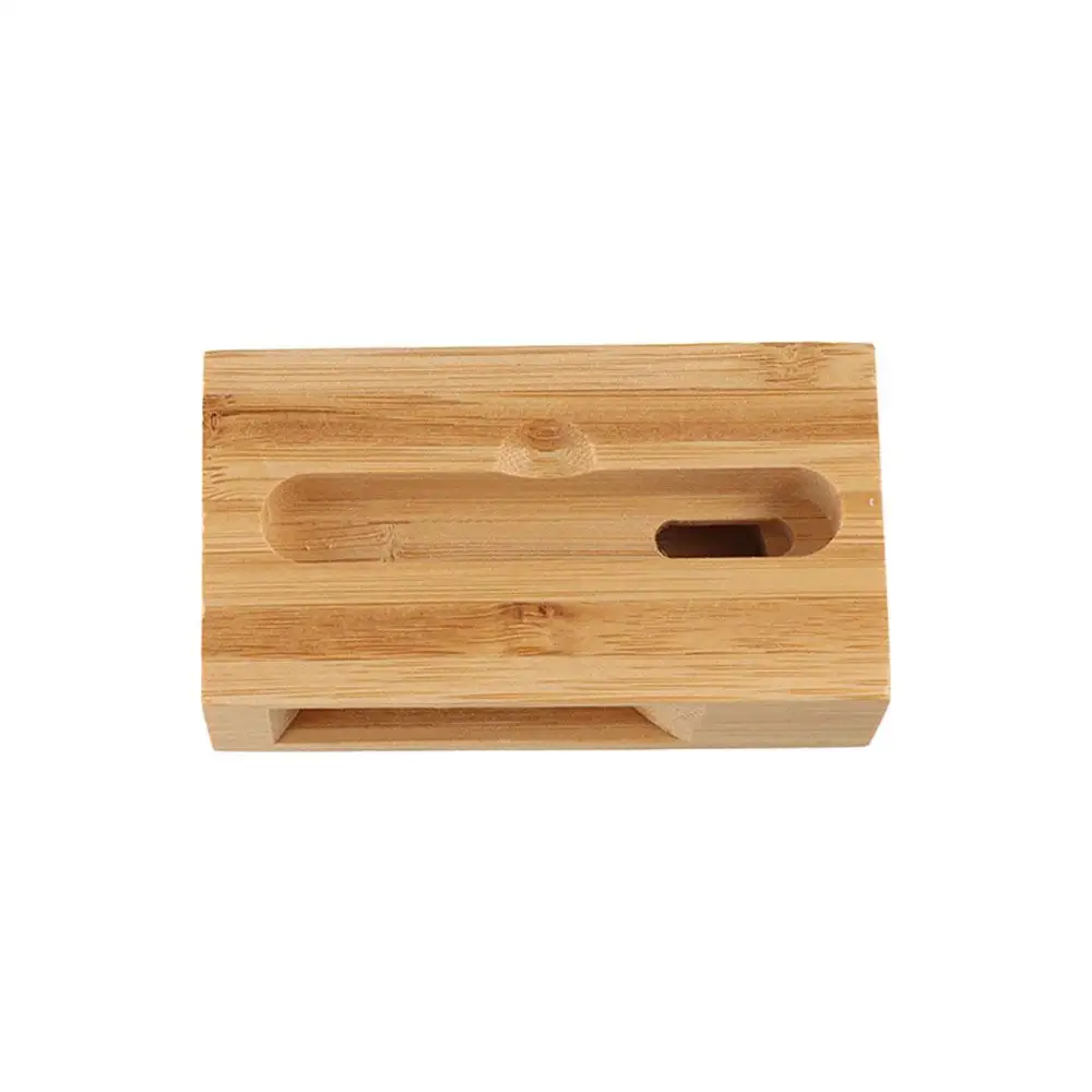 Speaker Bamboo Sound Amplifier Odorless Stable Bamboo Mobile Phone Holder Portable Environmental Friendly