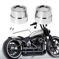 Tapa de tuerca de eje delantero y trasero para Harley Sportster XL 883 1200 Dyna Softail Fat Boy Touring Street Road Electra Tri Glide