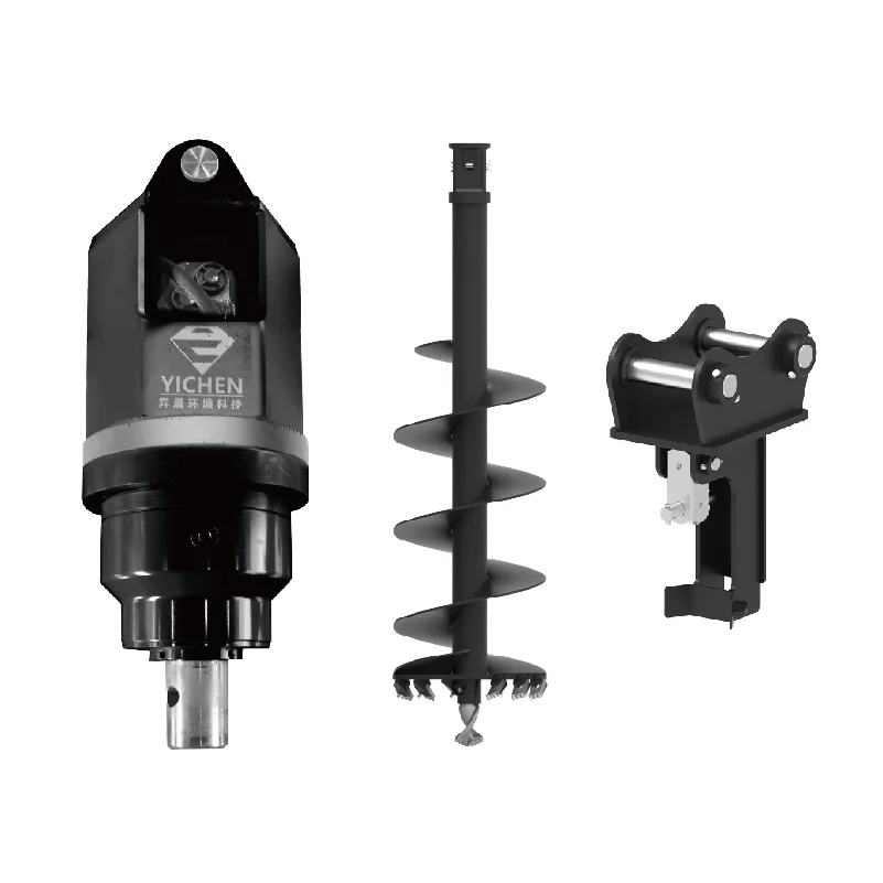 3000N Compact Hydraulic Auger System for Tight Working Conditions and Urban Projects