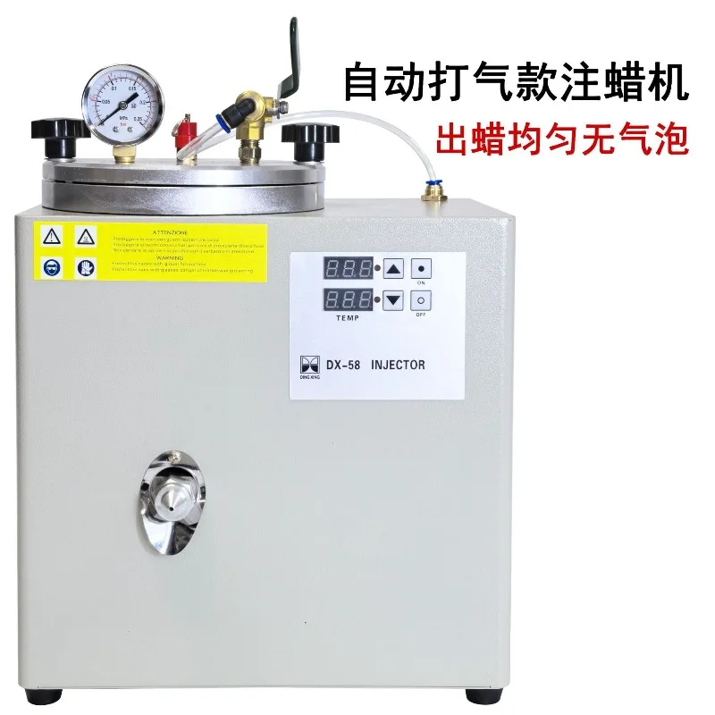 Precision automatic inflating model, jewelry wax injection machine, small wax melting and wax shooting machine,