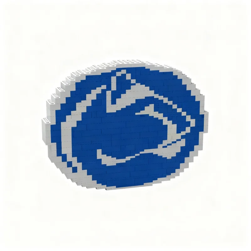 

556PCS MOC Creative Model Penn State Nittany Lion Collectible Display DIY Building Blocks Home Decor Gift Building Display Gift