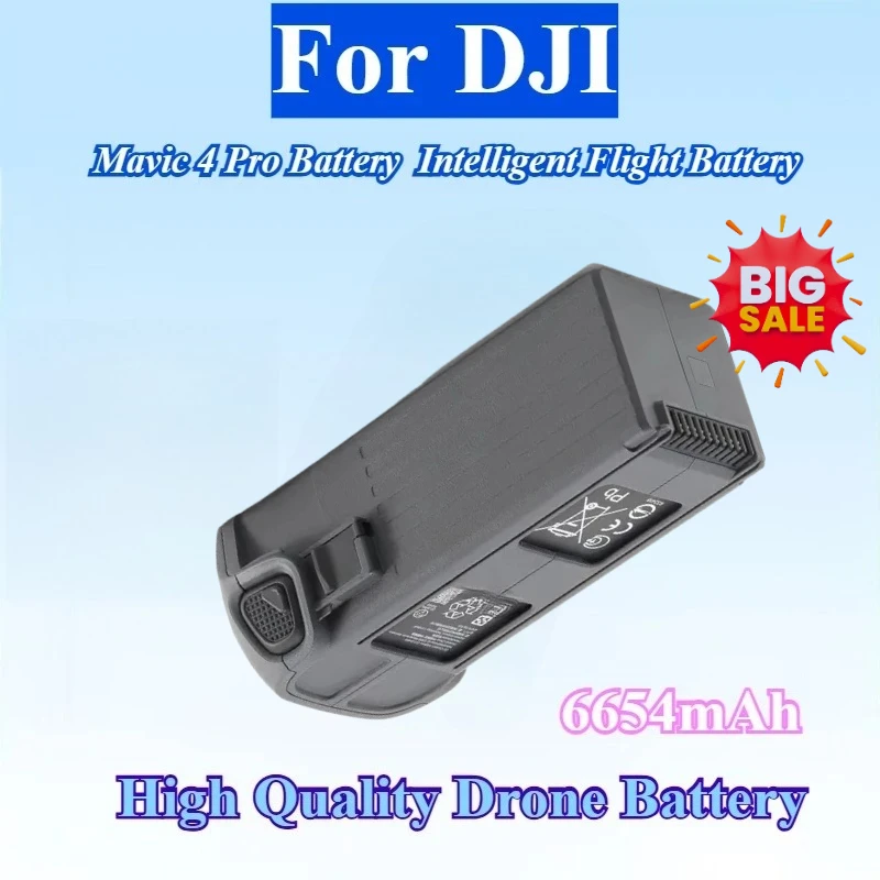 

6654mAh For Mavic 4 Pro Battery High Capacity Intelligent Flight Battery Flight Time Supports Super Fast Charging High Quality