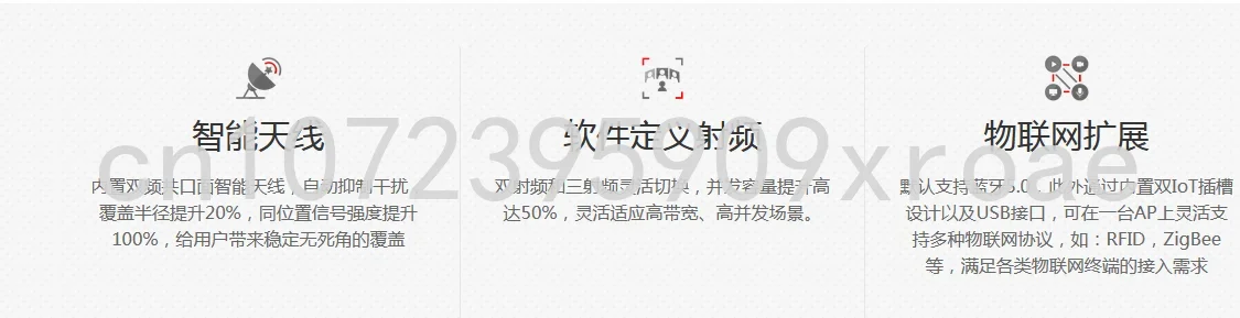 Wireless LAN Access Point AirEngine 5760-51 WiFi 6 11ax Indoor 2 + 4 Dual Bands Smart Antenna