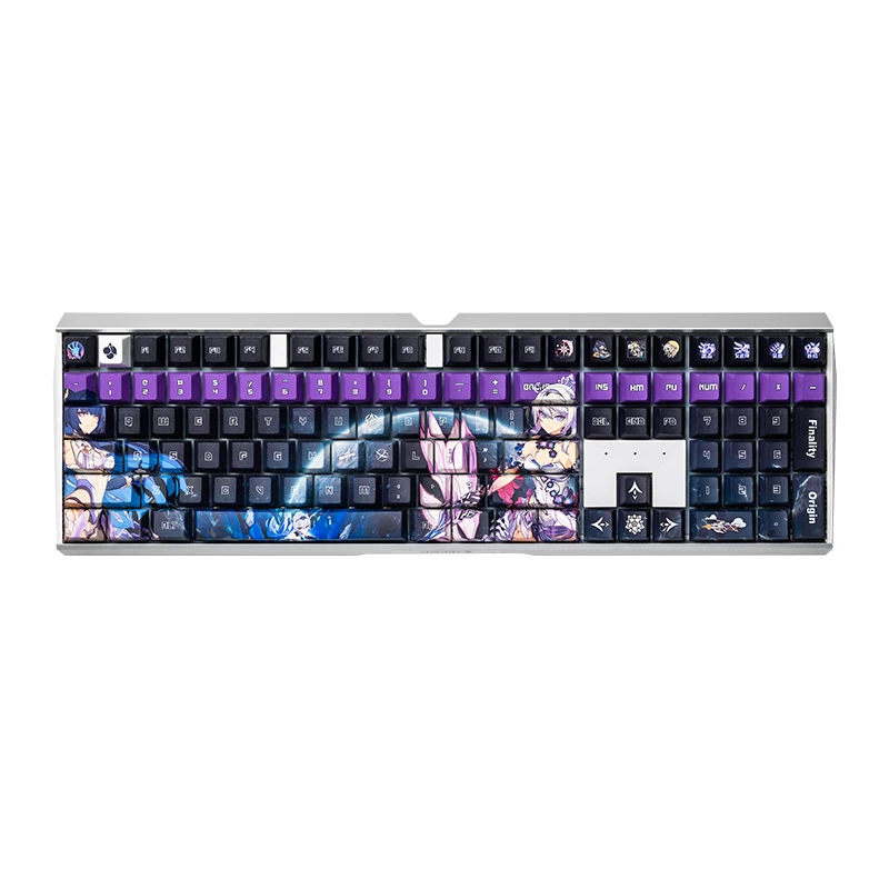 

CHERRY MX3.0S Настройка Honkai Impact 3 Kiana&Raiden Mei 108-клавишная беспроводная механическая клавиатура с RGB-подсветкой