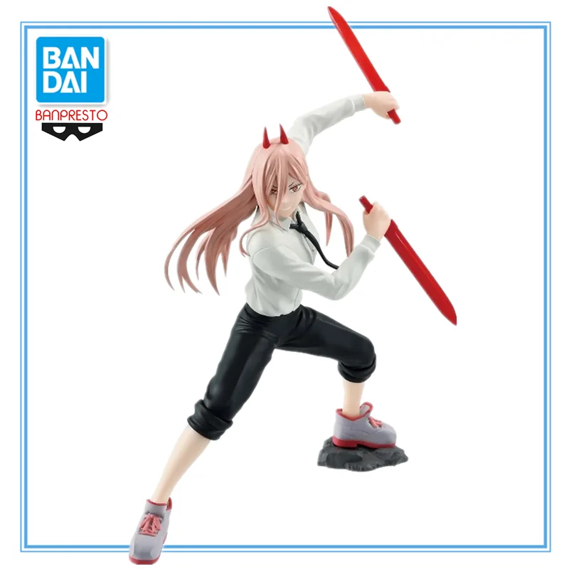 

In Stock Original BANDAI Banpresto Chainsaw Man Power PVC 16CM Anime Character Model Collection Desktop Decoration Toys Gifts