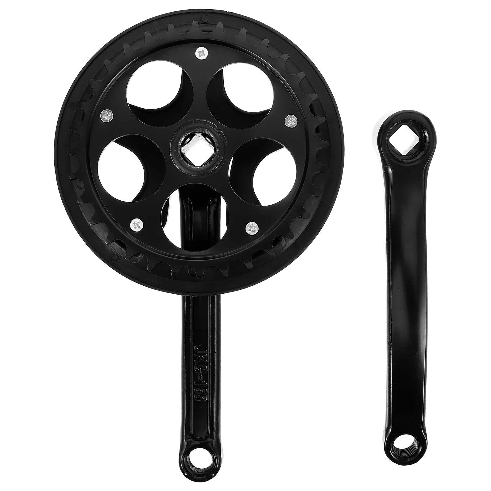 

1 Set Bicycle Crank Set Replacement Sturdy Crank Arm Chainring Repair Tool For Bike Parts Accessories Left Pedal Arm Universal