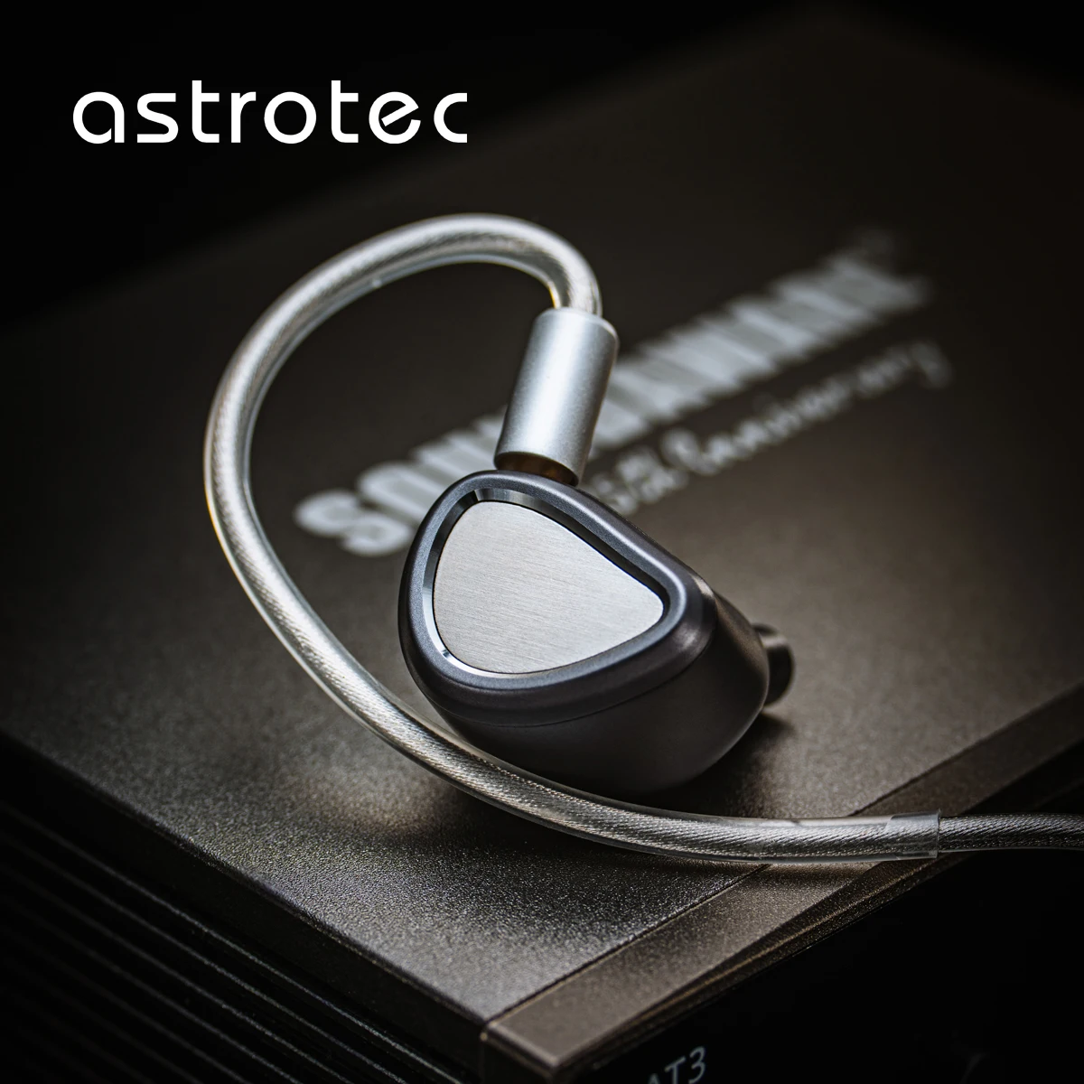 Astrotec Archimedes ATS01 Duplet PD + PZT Miniatur Planar Driver In-Ear Earphone Kabel Unit Hibrid Pemantauan Gaming Earphone