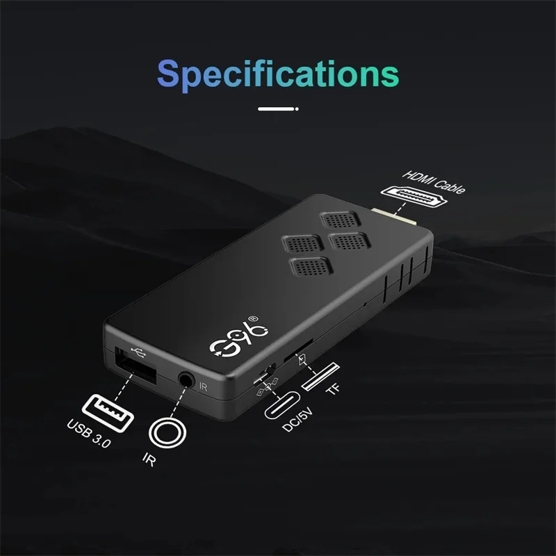 Лидер продаж ТВ-плеер Android 14 TV Stick Smart Voice Remote 8K 4K Video BT5 Wifi6 Netflix YouTube Быстрая потоковая передача VS Fire TV Stick