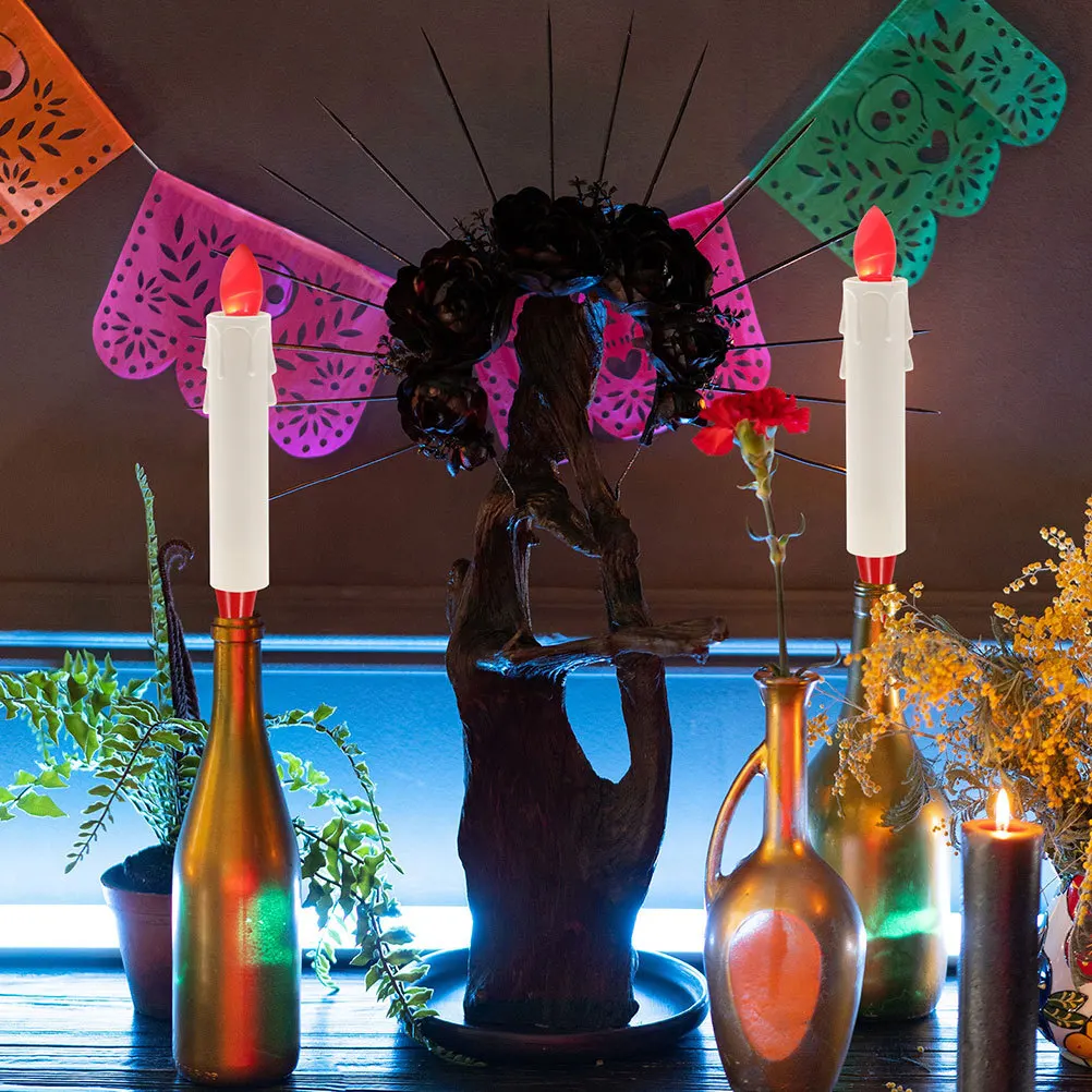 15 قطعة أنبوب البلاستيك الثريا يغطي طويل القامة غطاء المقبس ل بالتنقيط الشموع استبدال الشمعدانات لمبة قاعدة الزخرفية