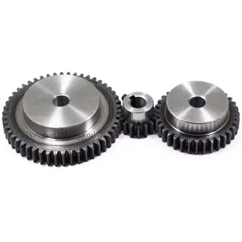 2M Bossed Tandwiel 10T-60T Std Boring 8/10/12/14/15/16/17/18/19/20/22 Cilindrische/Getrapt Precisie Gear Krachttransmissie