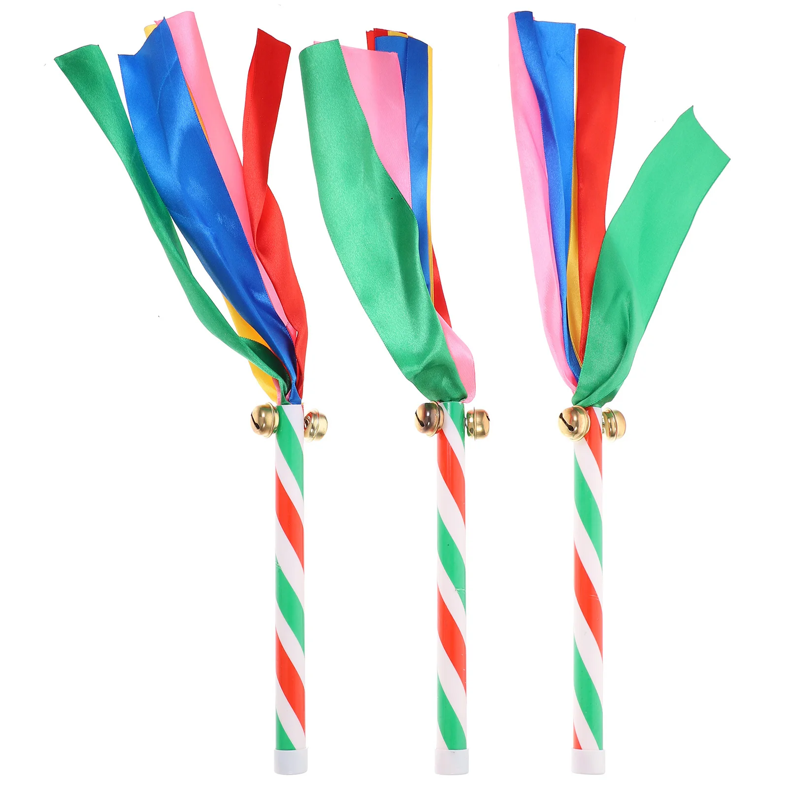 3 stuks Hand Shake Bell Cheerleading Uitvoeren Props Kleurrijke Sport Game Fans Juichen Tool Kids Feestartikelen