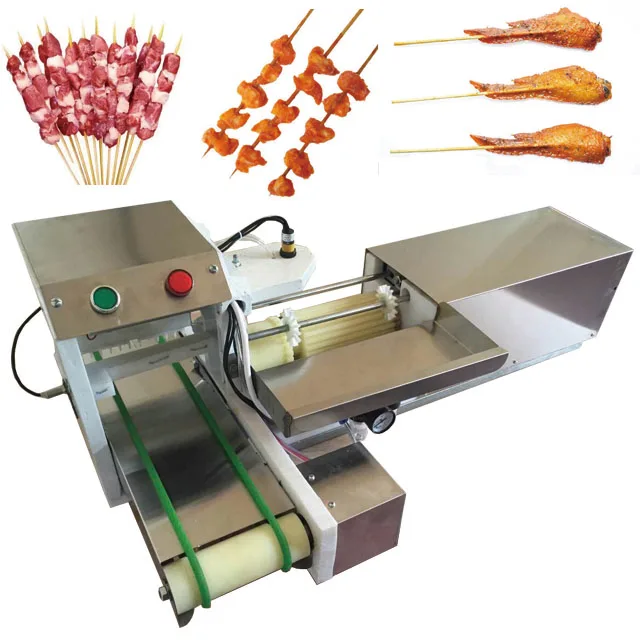 multifunctional automatic meat skewer machine