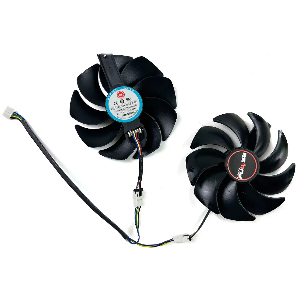 NEW Cooling Fan CF1015H12D 95mm 4pin For SAPPHIRE Radeon RX5600XT 6GB PULSE6G D6 Platinum Edition OC  Graphics Card fans