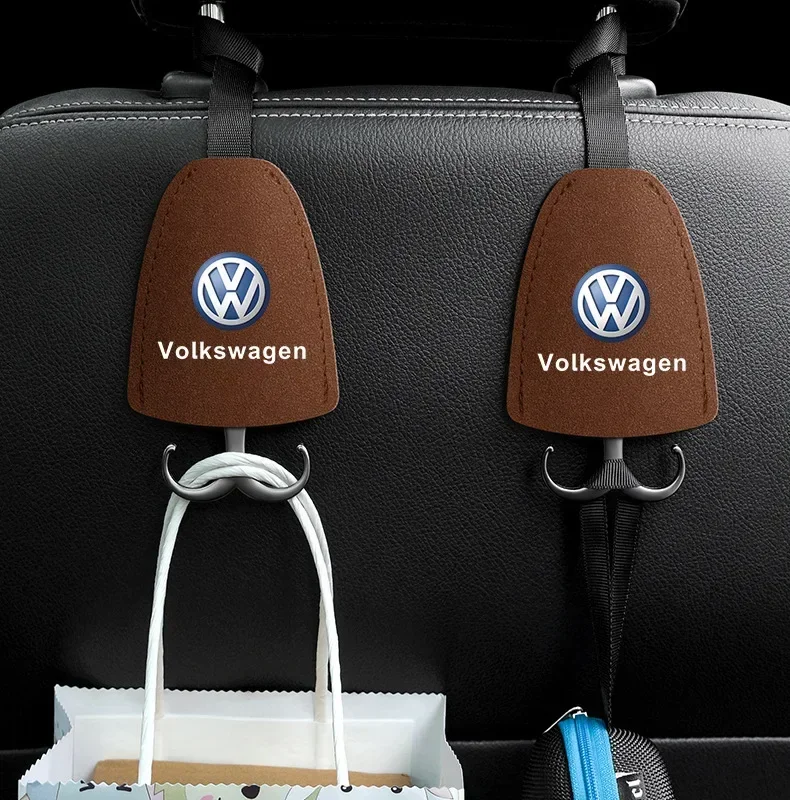 VW GTI GOLF 2026 Hot For VW VOLKSWAGEN 1PC Car Interior Hanger Hooks Seat-Back Storage for Volkswagen Golf Bora Jetta CC Beetle - view 6